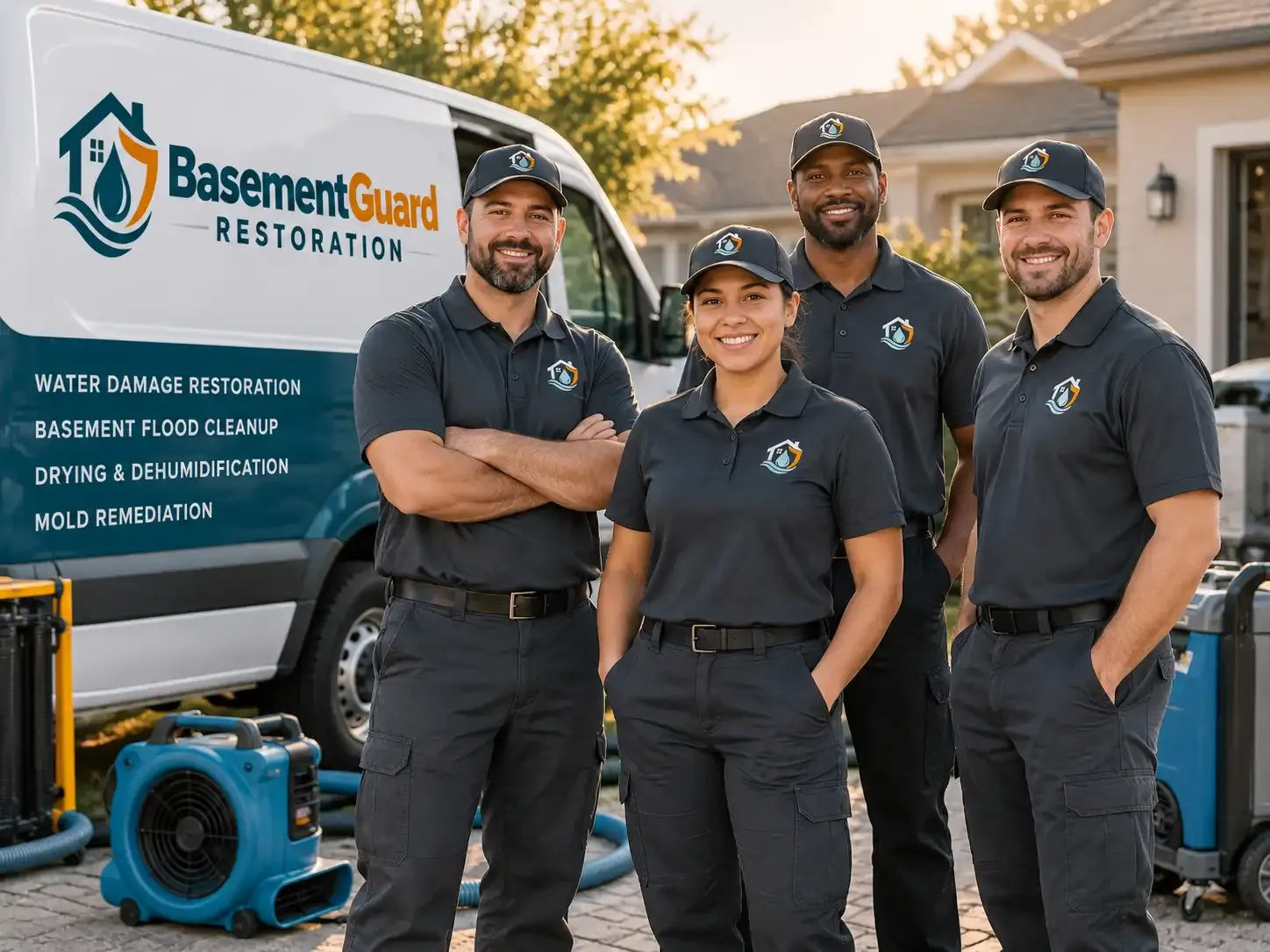 Basement Water Damage Restoration company in Conesville, IA
